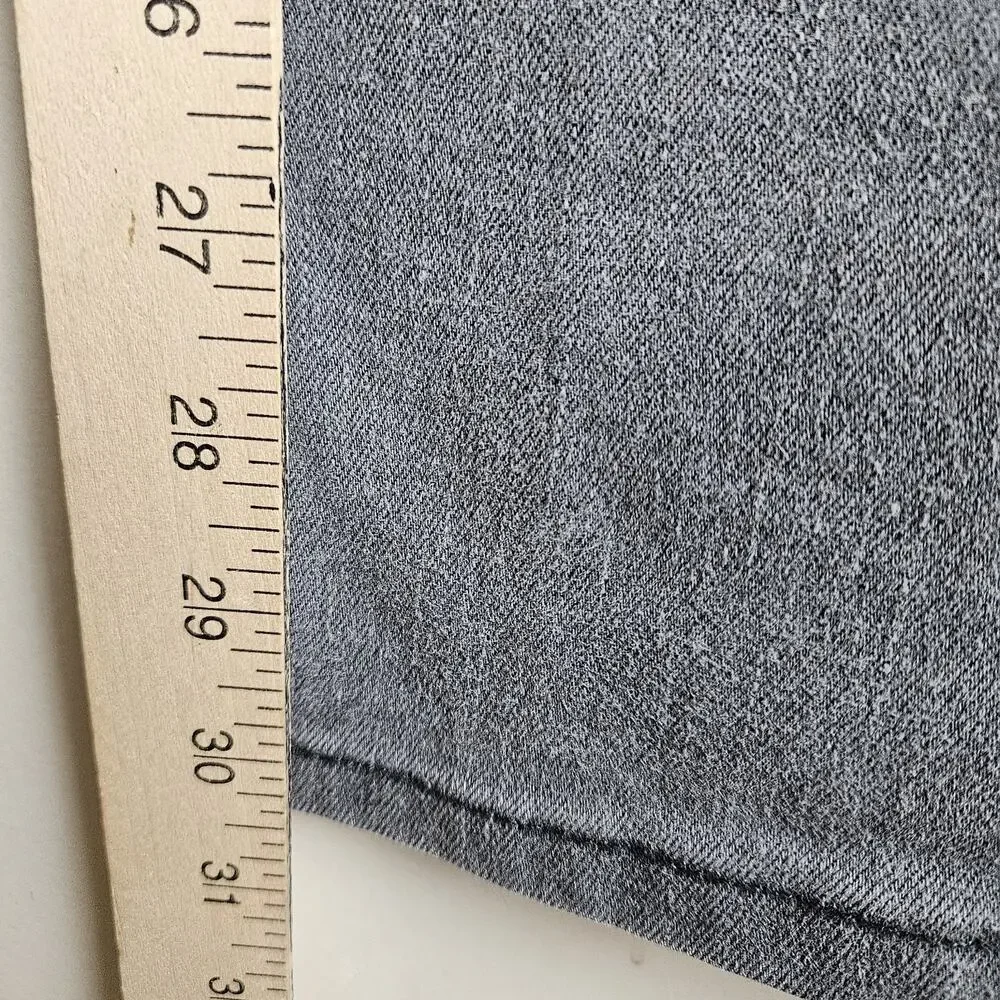 Levi's 511 Jeans Size 32X32 FIT 32X30 Gray Slim Fit Denim Stretch Pants
